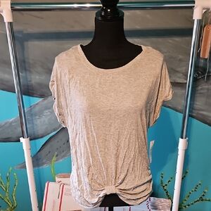 Casual Gray Women's Top
